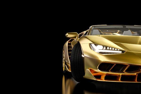 Who Drives a Gold Lamborghini?