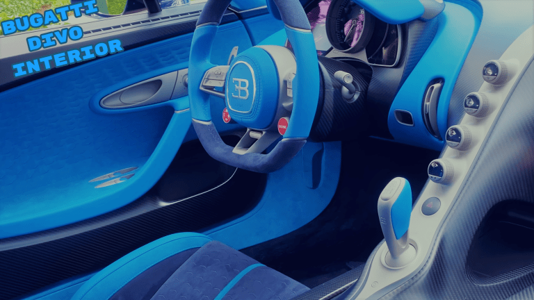 Bugatti Divo Interior