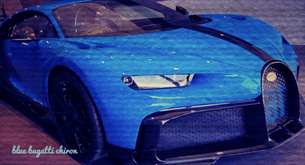 What’s New In Blue Bugatti Chiron?