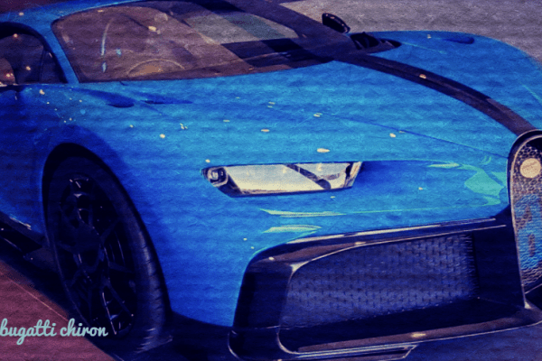 What’s New In Blue Bugatti Chiron?