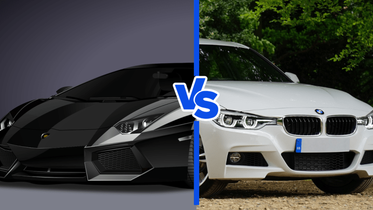 sports car vs luxury cars